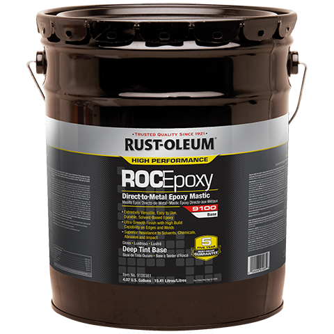 RO 9108381 DEEP BASE (5-gallon) ROCEpoxy DTM EPOXY MASTIC 9100