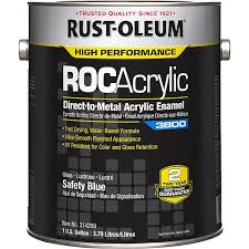 RO 314209 SAFETY BLUE (1-gallon) ROCAcrylic DTM ACTYLIC ENAMEL 3800