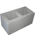BLOCK CONCRETE 2-HOLE 8X8X16