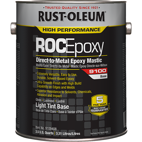 RO 9109408 LIGHT BASE (1-gallon) ROCEpocy DTM EPOXY MASTIC 9100