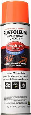 R0 203037 FLUOR RED-ORANGE INVERTED SPRAY PRECISION LINE