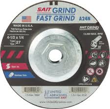 DCW 4-1/2"x 1/4"x 5/8-11 A24N 10/BX 20160 SAIT