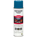 RO 203031 APWA / CAUTION BLUE INVERTED MARKING SPRAY PRECISION LINE M1800 WATER-BASED