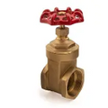VALVE GATE 1-1/2" BRASS 14128 200WOG
