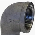 ELL RED 1/2"x 3/8" 90deg BLK