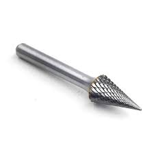 1/2 X 7/8 CONE POINTED END CARB BURR SM5