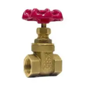 VALVE GATE 1/2" BRASS 14124 200WOG