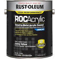 RO 314409 SAFETY YELLOW (1-gallon) DTM ACRYLIC ENAMEL