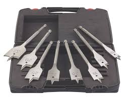 8 PC FLAT BORING SET QUICK