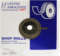 SHOP ROLL 1-1/2"x 50yds 80grit 80806 UNITED ABRASIVES