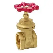 VALVE GATE BRASS 2-1/2 #125