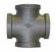 CROSS 1/4" STD MALL GALV