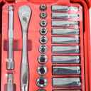 SET 3/8 DR SAE 48-22-9481 RATCHET/SKT 28