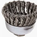 CUP BRUSH 3" SS KNOTTED 48-52-5050