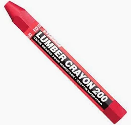LUMBER CRAYON 520 RED