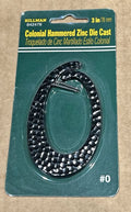 3" COLONIAL HAMMERED ZINC #0 842478