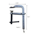 UTILITY CLAMP 4.5" 500# ST PAD UD45