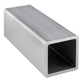 SQ TUBE ALUM 1X .093 X 24' W RADIUS 6063-T52
