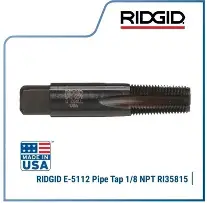 PIPE TAP 1/8" RIDGID 35815