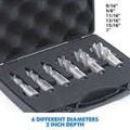 EVO ANNULAR CUTTER SET 1" 6PC