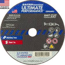 CUT OFF WHL 3"x 1/16"x 1/4" 23142 UNITED ABRASIVES