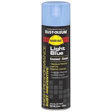 RO 2123838 LIGHT BLUE SPRAY HARD HAT RUST-PREVENTATIVE ENAMEL
