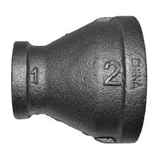 REDUCER BLK 1/4"x 1/8" STD MALL