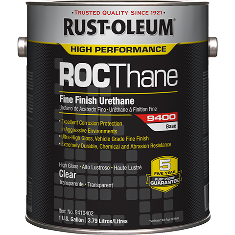 RO 9410402 CLEAR (1-gallon) ROCThane FINE FINISH URETHANE 9400
