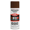 RO 1674830 LEATHER BROWN SPRAY MULTI-PURPOSE ENAMEL