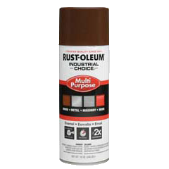 RO 1674830 LEATHER BROWN SPRAY MULTI-PURPOSE ENAMEL