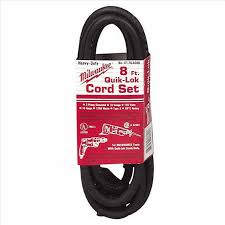 CORD SET 8' QCK-LOK 48-76-4008