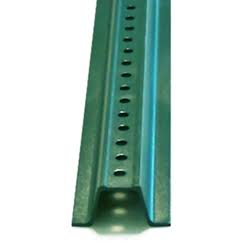 U CHANNEL 3" x 2# x 8' TCUP8 GREEN
