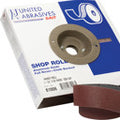 SHOP ROLL 1-1/2"x 50yds 120grit 81206 UNITED ABRASIVES