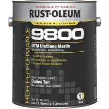 RO 9871419 DUNES TAN (1-gallon) ROCThane DTM URETHANE MASTIC 9800