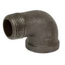 ELL STR 1/2" 90deg STD MALL BLK