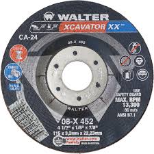 DCW 4-1/2"x 1/8"x 7/8" XCAVATOR XX 08-X452 WALTER