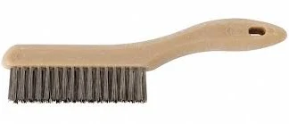 SHOE HANDLE SCRATCH BRUSH 1X17