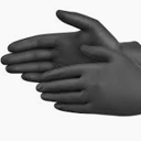 GLOVE NITRILE BLACK LARGE