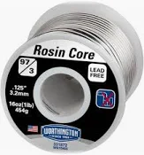SOLDER 16GA ROSIN CORE 1#