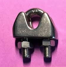 CLIP MAL 3/16" BLK
