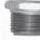 BUSHING 1/4"x 1/8" STD HEX GALVANIZED