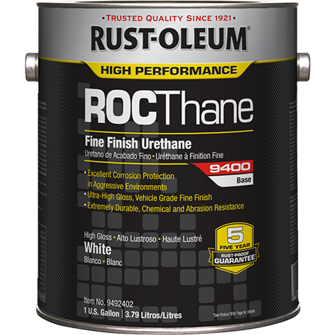 RO 9492402 WHITE (1-gallon) ROCThane FINE FINISH URETHANE 9400