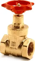 VALVE GATE BRASS 3/4 #125