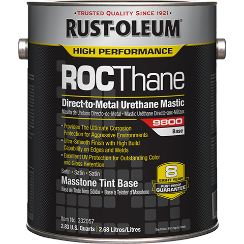 RO 9807470 MASSTONE BASE (1-gallon) ROCThane DTM URETHANE MASTIC 9800