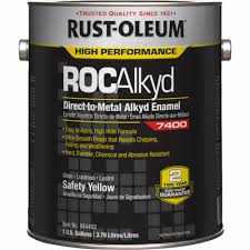 RO 944402 SAFETY YELLOW (1-gallon) ROCAlkyd DTM ALKYD ENAMEL 7400