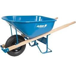 WHEELBARROW 6 CUFT STEEL J6