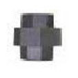 UNION 2-1/2" BLK STD 150#