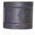 COUPLING 1/2" STD MALL BLK