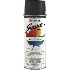 SEYMOUR FLAT BLACK 98-10 SPRAY