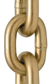 CHAIN TRANSPORT 1/4" G-7 GOLD